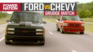 MuscleTrux Wars FINALE: Ford Lightning vs Chevy 454 SS Grudge Match - Trucks S10, E19