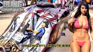 9/11 Tribute Motorcycle, 2021 Bikers and Babes 3, Harley-Davidson, Custom Motorcycles and More!