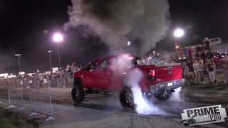 Burnout Contest - LIFTED Trucks