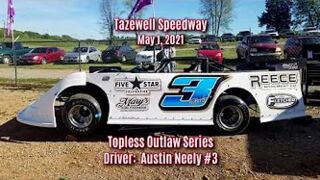 Austin Neely #3 @ Tazewell Speedway May 1, 2021