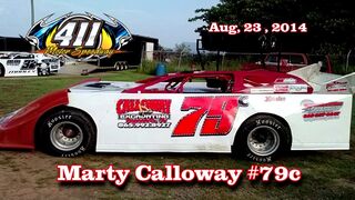 Marty Calloway #79c | 411 Motor Speedway | 8 23 14