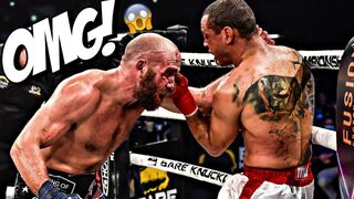 Caveman Fights Bare Knuckle! Dave Rickels vs. Clifford Wright | BKFC 13