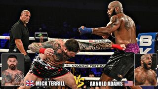 USA vs. UK Heavyweght Bare Knuckle Fight! Adams vs. Terrill | BKFC 19