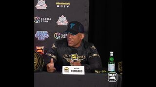 Fighter Freaks Out At Press Conference!!