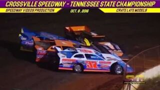 Crossville Speedway | CRATE LATE MODEL FEATURE | Oct  8 , 2016