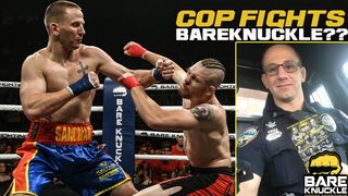 Cop Fights in Bare Knuckle League?! Harris Stephenson vs Kaleb Harris | BKFC 5 Free Fight