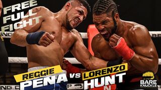 Huge Hematoma! Free Fight: Reggie Peña vs Lorenzo Hunt | BKFC 8