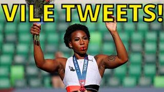 GWEN BERRY "VILE" Tweets Exposes US Olympic Woke Athlete after Turning from National Anthem!