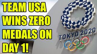 DISAPPOINTING! Team USA DOES NOT win a medal on DAY 1 of Olympics for the first time since 1972!