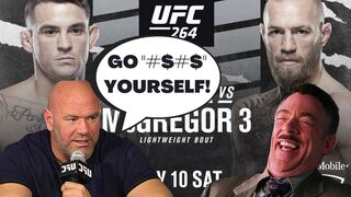 Dana White DESTROYS Mainstream Media over HIT PIECE on UFC 264 in Las Vegas! NBA should take notes
