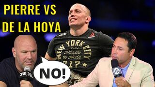 George St. Pierre claims UFC's Dana White BLOCKED FIGHT With Oscar De La Hoya