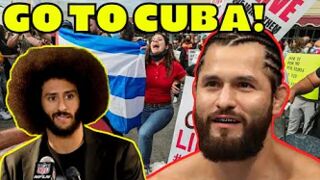 UFC's Jorge Masvidal DISMANTLES Colin Kaepernick! Tells Him to "MOVE TO CUBA"