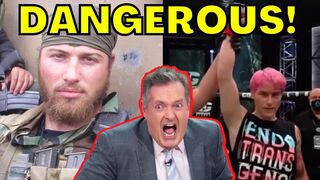 Piers Morgan FEARS for WOMEN Fighting Transgenders IN MMA! KEEP Alana McLaughlin OUT OF UFC!