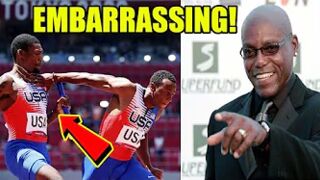 Carl Lewis DESTROYS U.S. Mens Relay Team after EMBARRASSING 6th place finish leads to NO MEDAL!