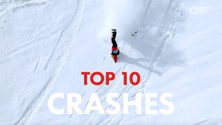 FREERIDE WORLD TOUR | TOP 10 CRASHES ALL TIME