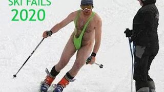 BEST SKI FAILS COMPILATION 2021