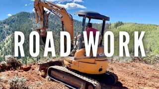 Renting a Mini Excavator [Fixing our off grid cabin access road]