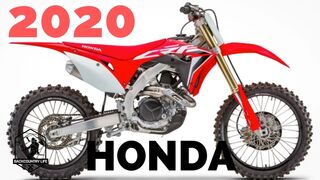 2020 Honda Lineup - Updates to the CRF450R and CRF250R