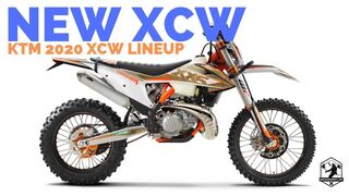 2020 KTM XCW Lineup - New TPI model