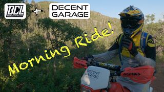 Sam Rides (2020 KTM 300 XC-W TPI Six Days) with Tim Stevenson from Decent Garage!