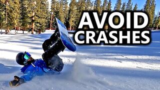 How To Avoid Snowboard Crashes in the Park
