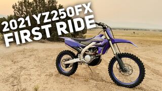 2021 Yamaha YZ250FX First Ride  [Desert Edition]