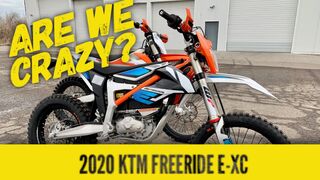 2020 KTM Freeride E-XC Electric Dirt Bike [Box Opening]