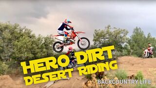 Dirtbiking in PERFECT Dirt KTM 250xc  - Sams Bday trip P1