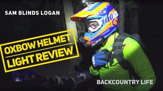 Oxbow Helmet Lights Review - Voyager and Maverick