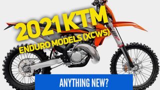 2021 KTM Enduro Line Up [New XCW's?]