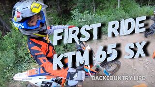 2018 KTM 65 SX - First Ride