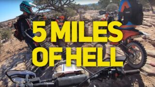 FIVE MILES of Hell Trail - First time riding 5 MOH