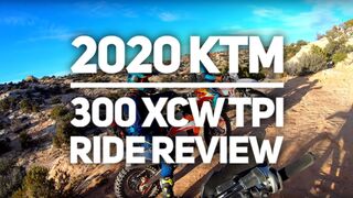 2020 KTM 300 xc-w tpi review First Ride (Sam's review)