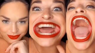GIRL HAS THE BIGGEST MOUTH EVER! | WIN FAIL FUN