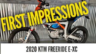 2020 KTM Freeride E-XC (First Impressions)