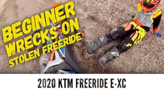 2020 KTM Freeride E-XC (Battery Range Test)