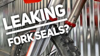 How to fix leaking fork seals on your Dirt Bike [Risk Racing Seal Doctor]