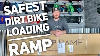 Safest Dirt Bike Loading Ramp [STEP RAMP BOX OPENING]