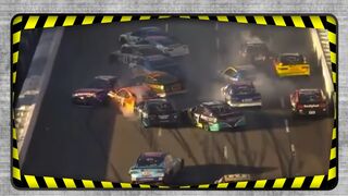 INSANE Martinsville Speedway NASCAR Wrecks