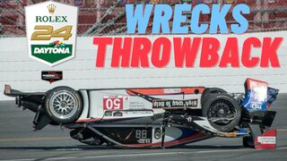 IMSA Rolex 24 At Daytona Wrecks Throwback [2021]