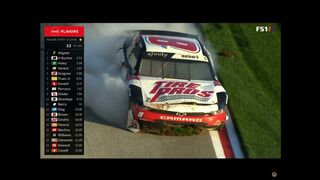 NASCAR Xfinity Series - Atlanta - 2021 Crash Compilation