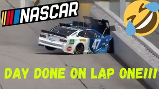 NASCAR First Lap Crashes 2020