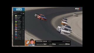 NASCAR Truck Series - Texas - 2021 Crash Compilation