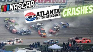 Incredible NASCAR Atlanta Crashes