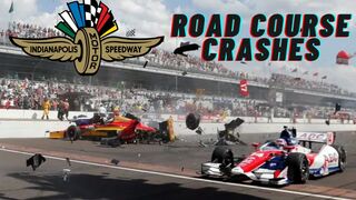 Indianapolis Motor Speedway Road Course Crashes