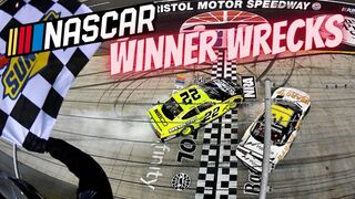 NASCAR Winner Wrecks