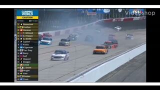 NASCAR Truck Series - Darlington - 2021 Crash Compilation