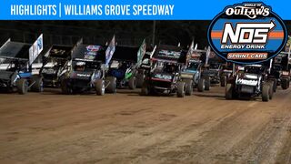 World of Outlaws NOS Energy Drink Sprint Cars Williams Grove Speedway, October 1, 2021 | HIGHLIGHTS