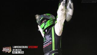 Highlights: AMSOIL USAC National Sprint Cars at Lawrenceburg Speedway 7/10/16