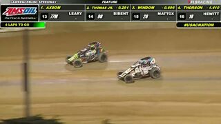 USAC AMSOIL National Sprint Car Highlights | Lawrenceburg Speedway | Fall Nationals | 10/2/2021